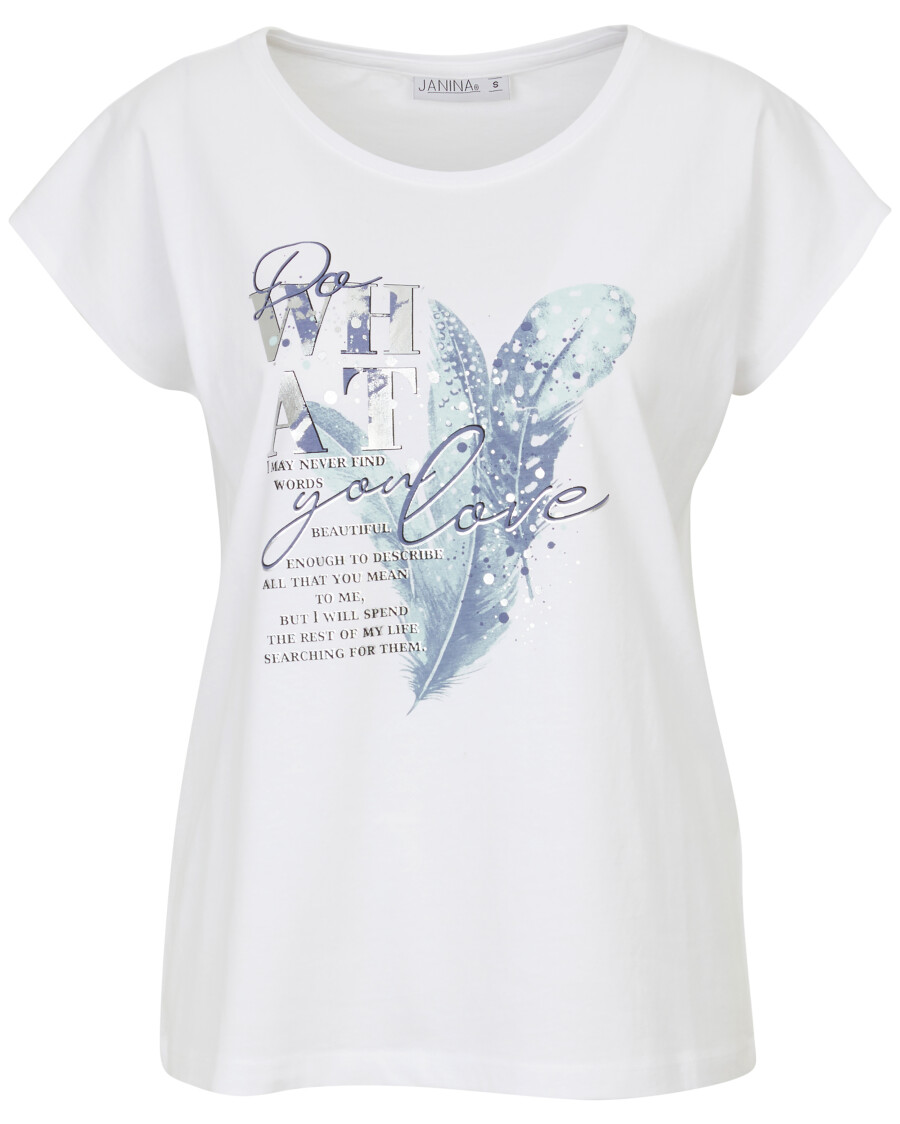 T Shirt Mit Schimmer Janina Verschiedene Designs Art Kik