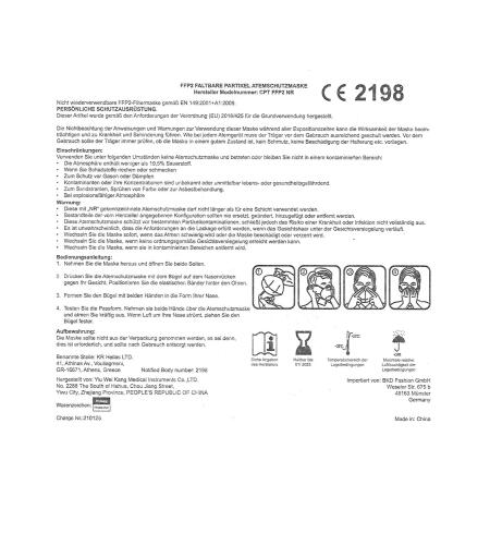 FFP2 Atemschutzmasken