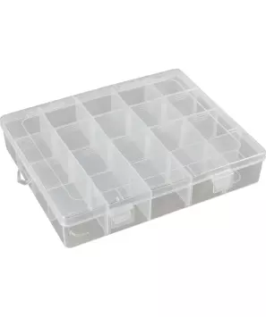 Opbergdoos met kleine vakjes
