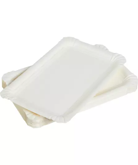 Vierkante papieren borden