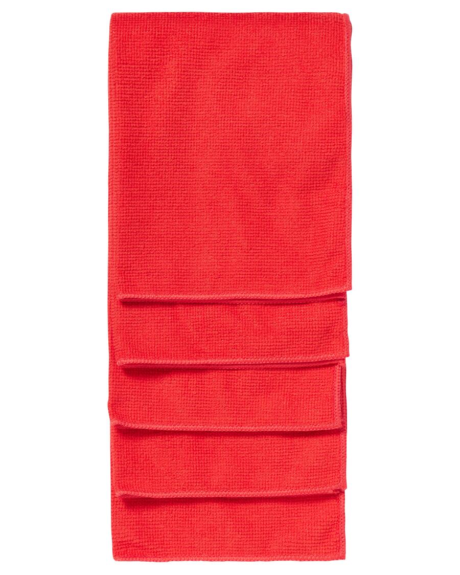 Mikrofasertücher rot