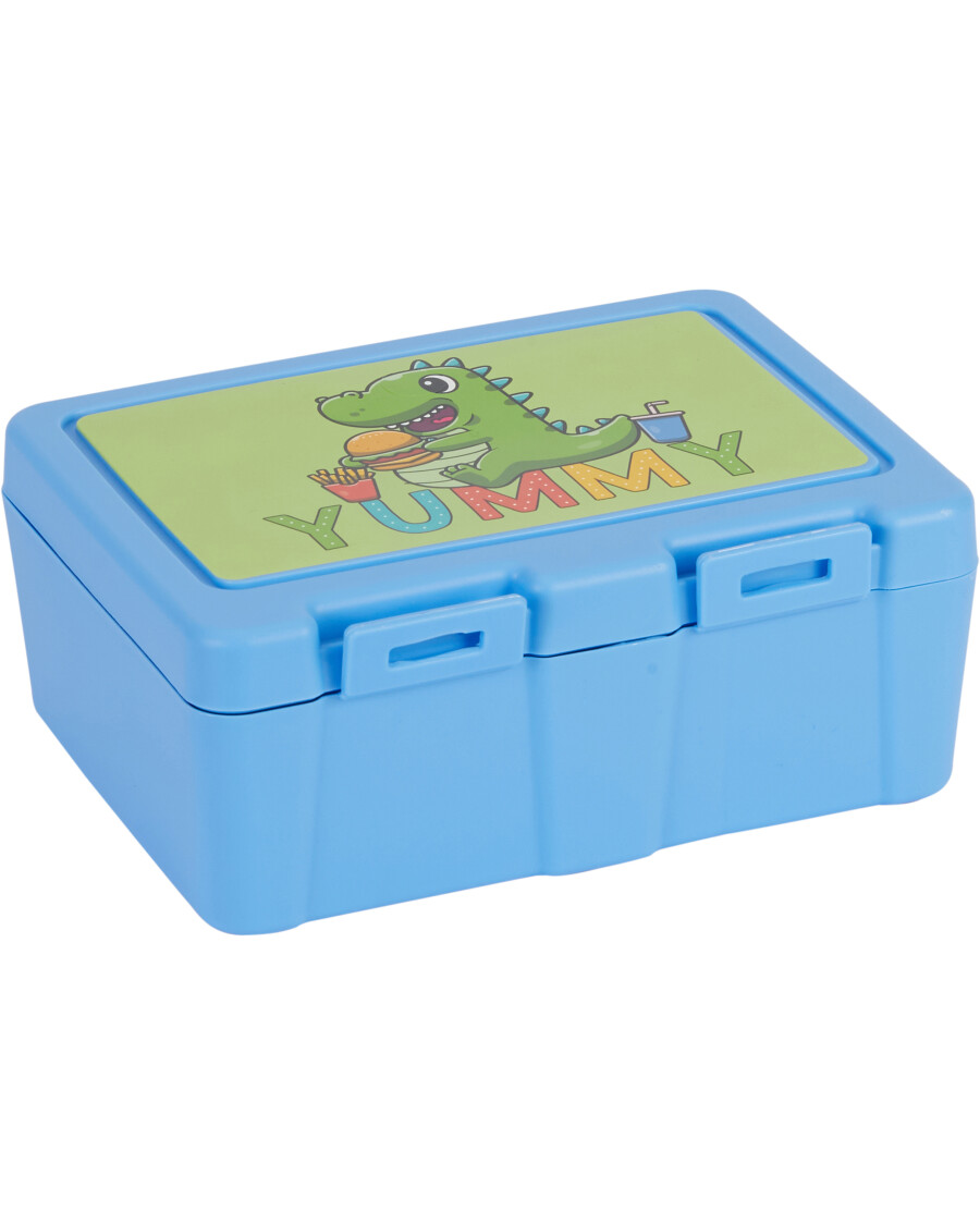 Süßes Kinder Lunchbox 3er Set mit Eichhörnchen 🐿️⚽ Blau