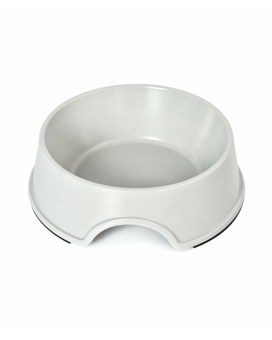 Melamine kom grijs