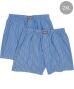 blau gestreift