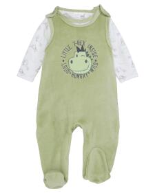 Minibaby Nicki-Langarmshirt + Nicki-Strampler