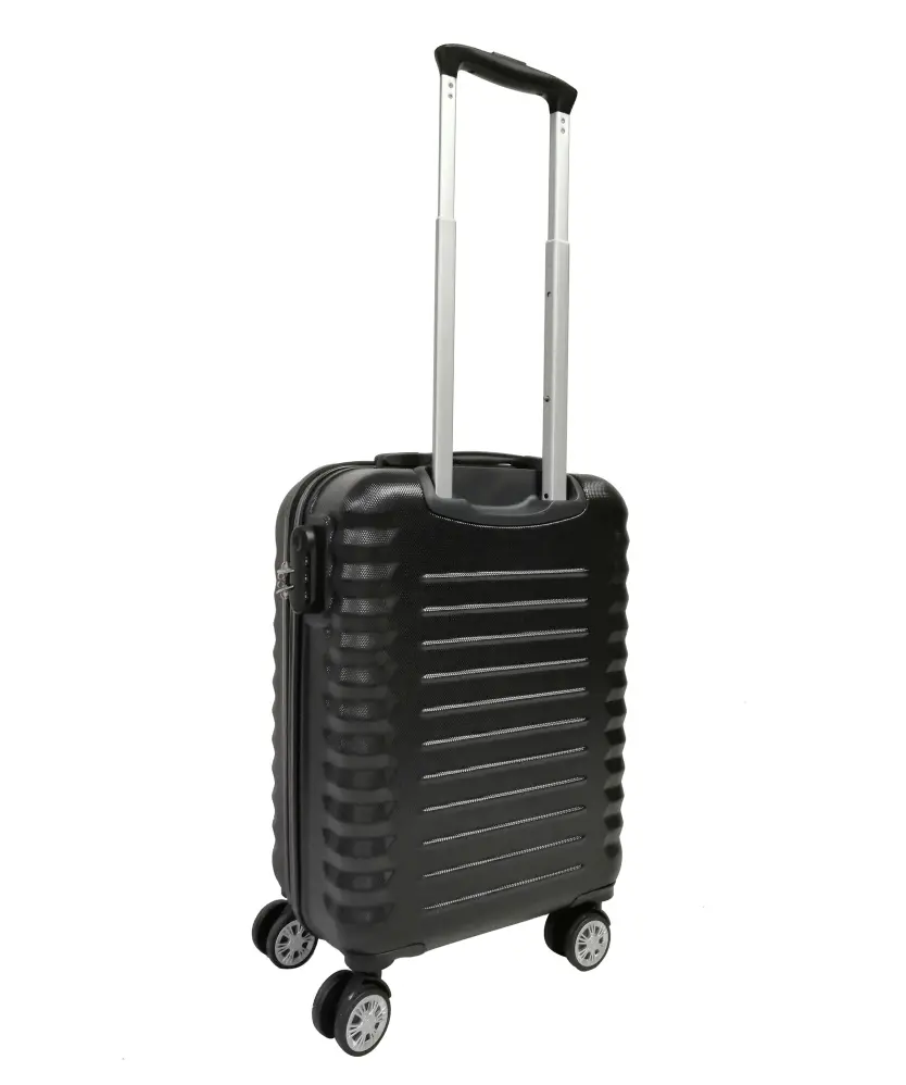 Trolley met harde schaal, zwart | Voordelig bij KiK