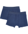 Retro boxershorts donkerblauw