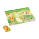Houten puzzel met 8 stukjes
