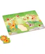 Holzpuzzle mit 8 Teilen