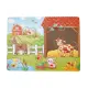 Dřevěné puzzle s 8 dílky