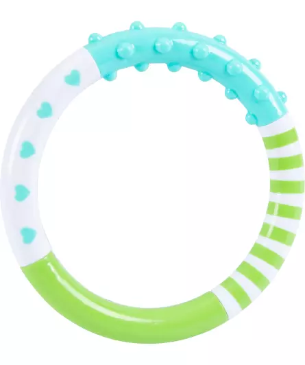 Beißring mit Mustern