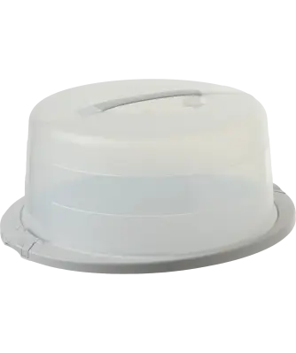 Pojemnik na tort z uchwytem do przenoszenia