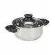 Topf mit Glasdeckel