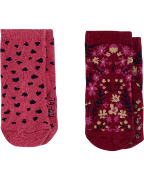 Frottee-Socken mit Mustern