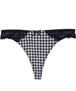 Koord met houndstooth-patroon