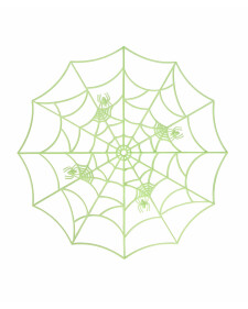 Deko-Spinnennetz