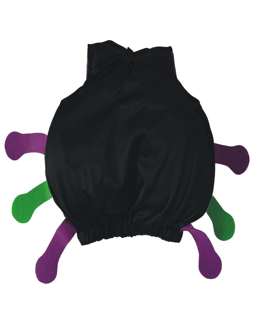 Kinderkostüm Spinne, Klettverschluss (Art. 1173418) KiK