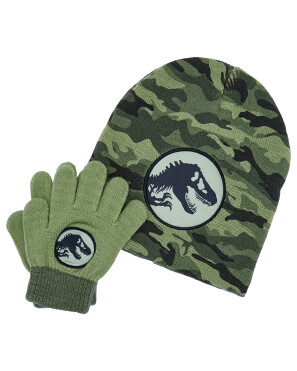 Mütze + Handschuhe mit Lizenzmotiven