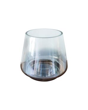 Teelichthalter aus Glas