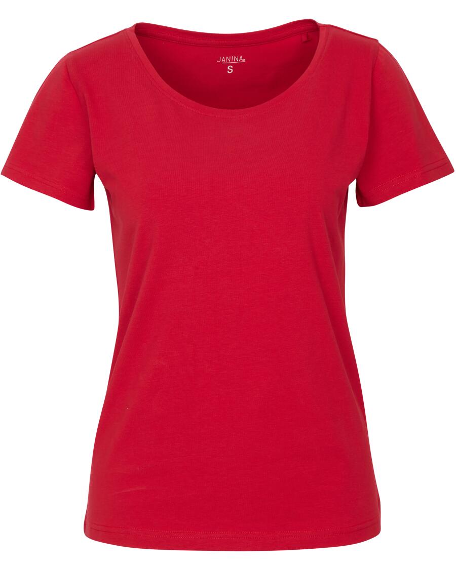 T-Shirt mit Rundhalsausschnitt, Janina, Stretchanteil (Art  