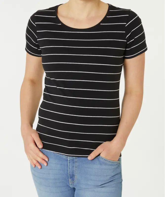 Gestreiftes T-Shirt