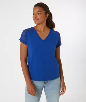 Shirt met kant