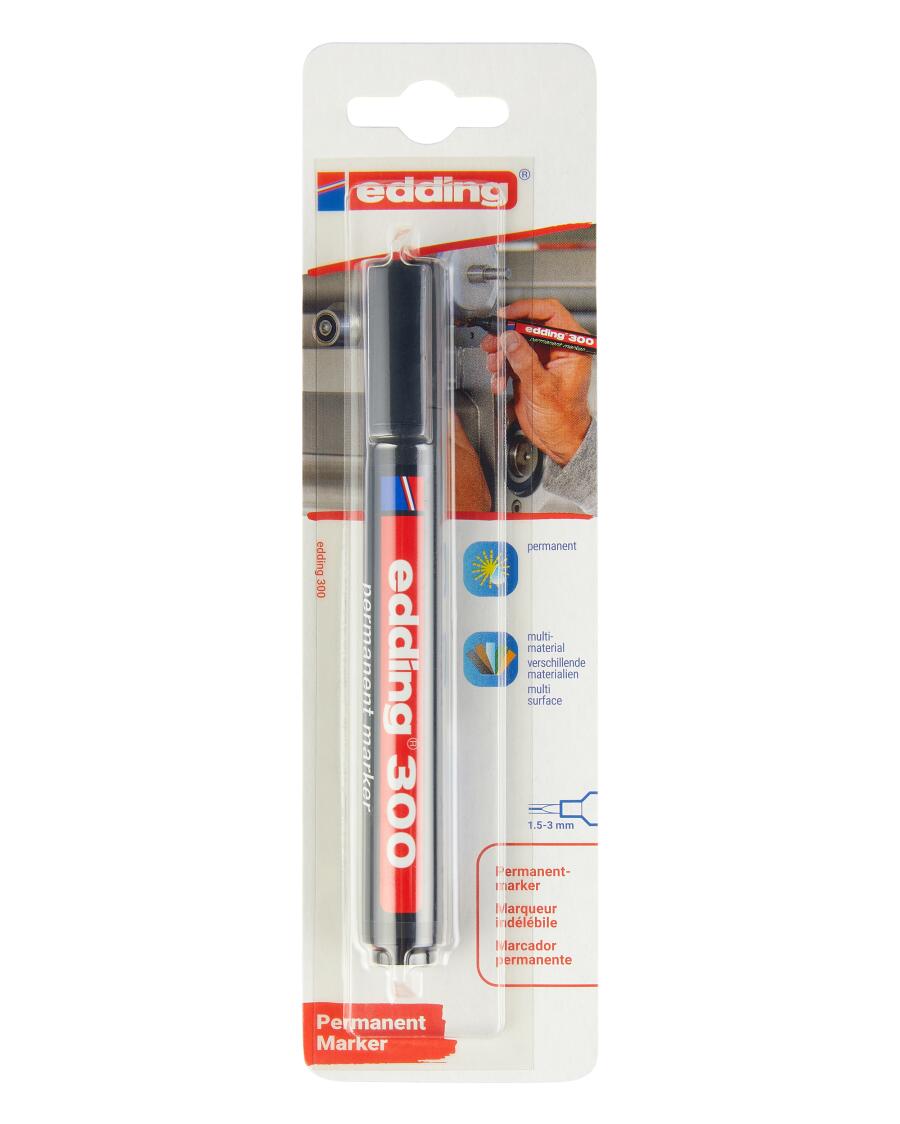 edding 300 Permanent Marker schwarz