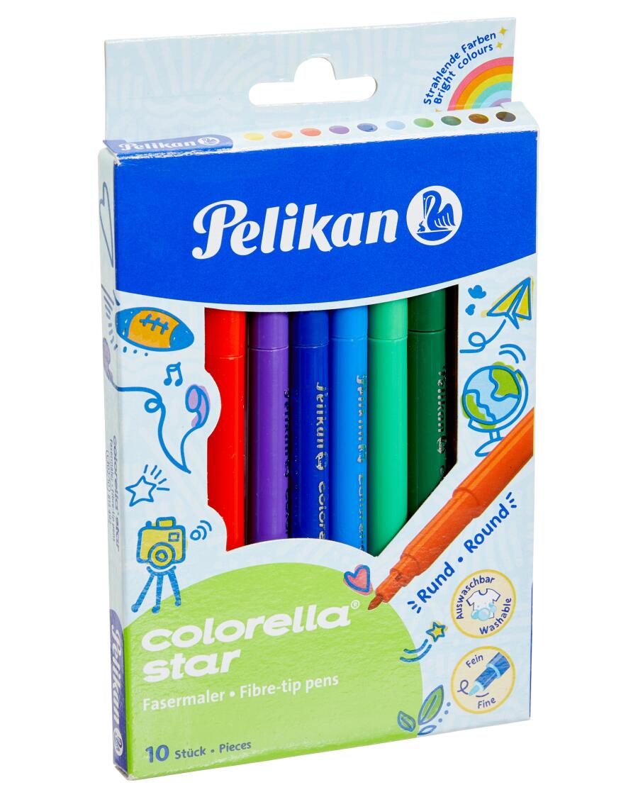 Pelikan viltstiften Colorella Star kleurrijk