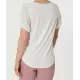 T-shirt met chiffon mouwen