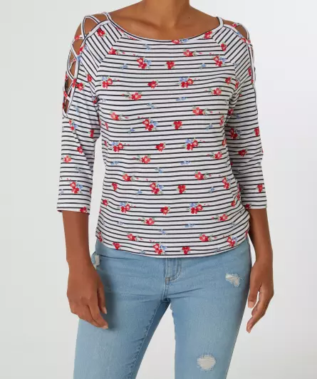 Shirt mit 3/4-Arm