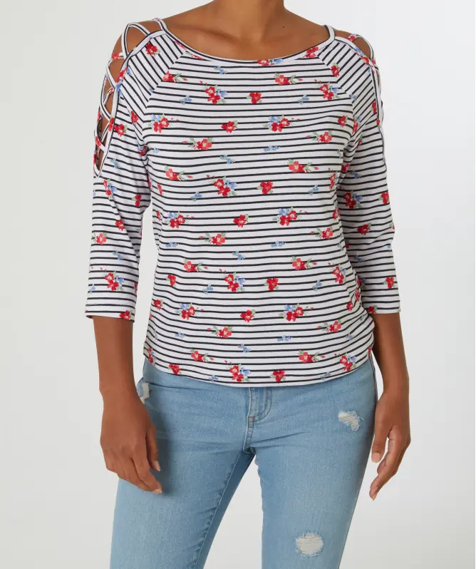 Shirt mit 3/4-Arm