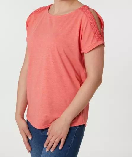 T-Shirt mit Cut-outs