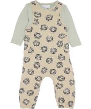 Baby shirt met lange mouwen + jumpsuit