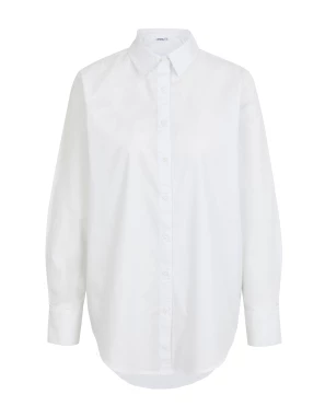 Jednokolorowa bluzka koszulowa