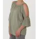 Bluse mit Spitzendetails