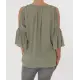 Bluse mit Spitzendetails