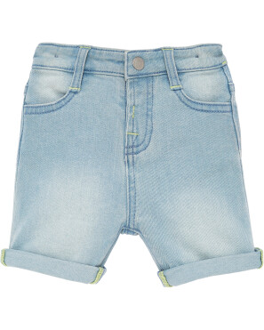 Jeans-Shorts Heavy-Stone-Waschung