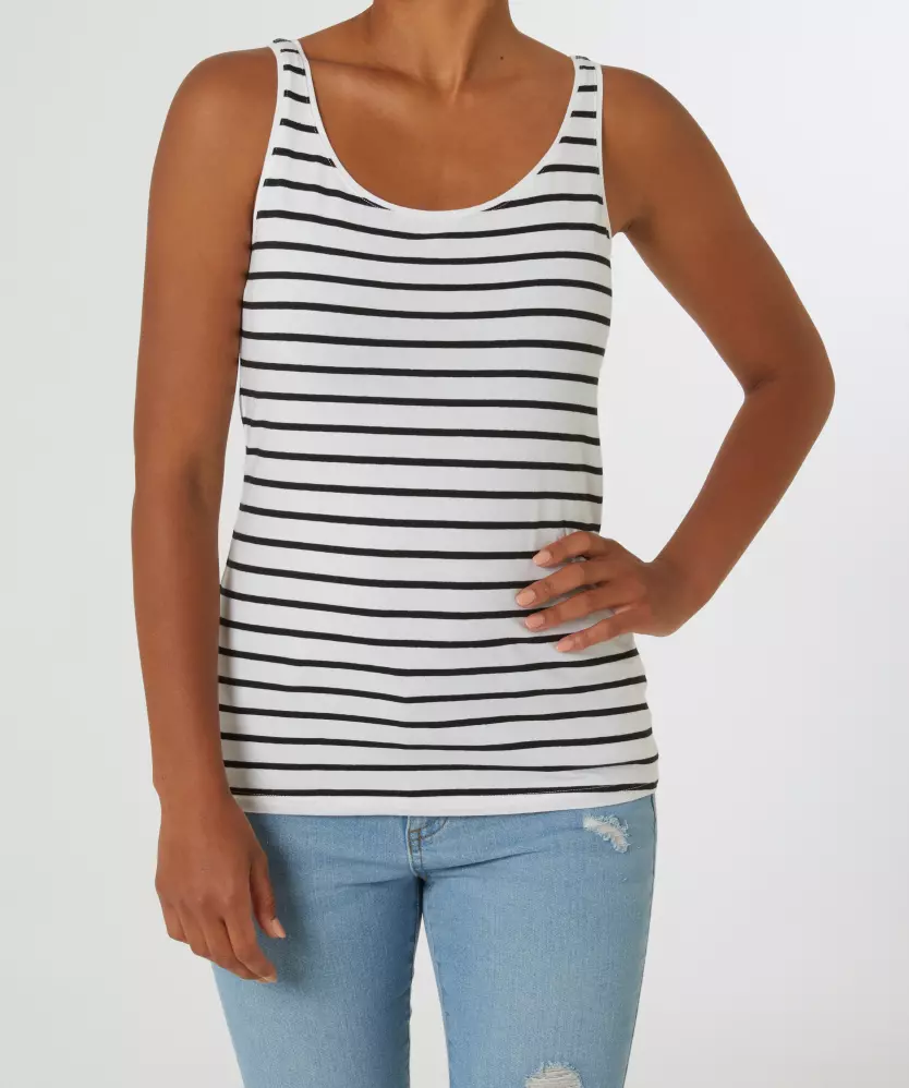 Stretch Tanktop Janina, Rundhalsausschnitt