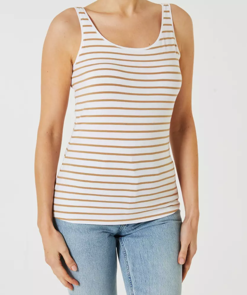 Stretch Tanktop Janina, Rundhalsausschnitt