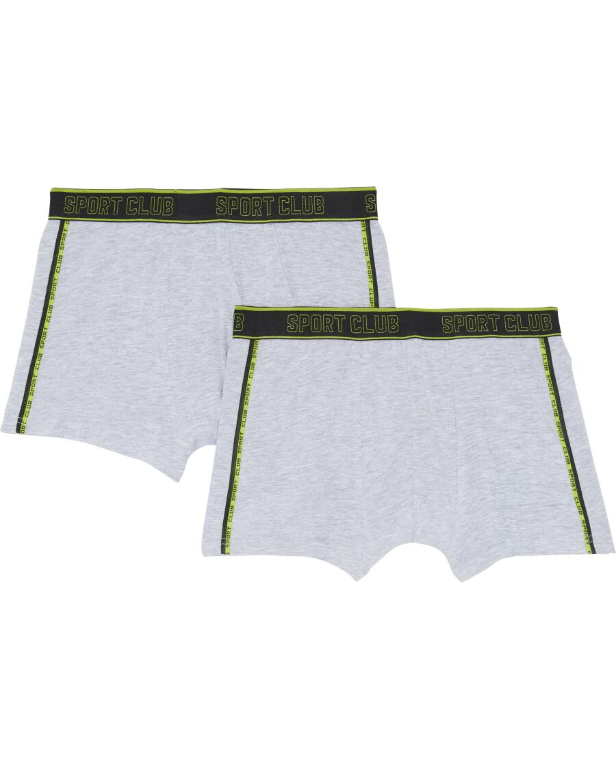 Bokserki w stylu retro z napisami Pakiet 2 szt., X-Mail