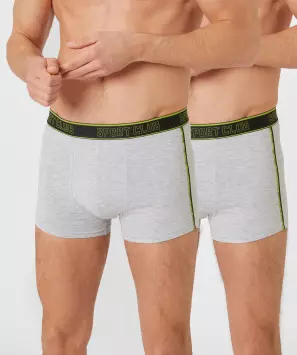 Retro boxershort met opschrift