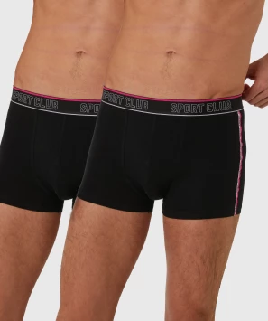 Retro boxershort met zijstrepen