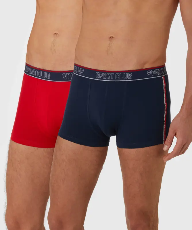 Retro Boxershorts mit Seitenstreifen
