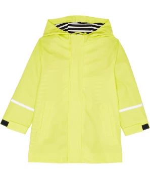 Gelbe Regenjacke