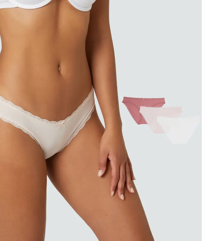 Slips mit Spitze