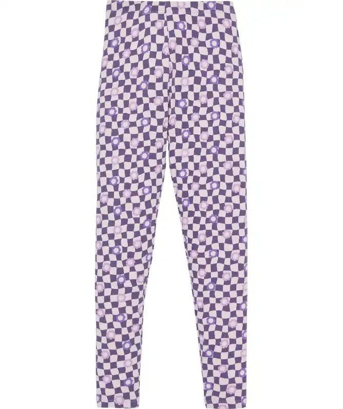 Prążkowane legginsy