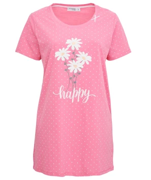 Bigshirt Blumen