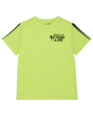 T-shirt sportowy w neonowym kolorze