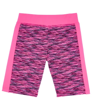 Roze sportfietsbroek