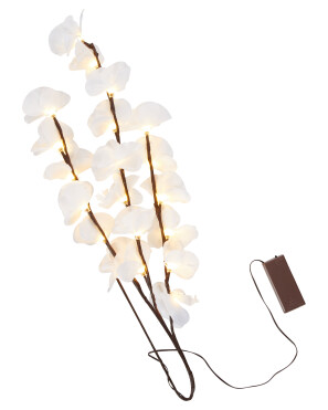 Gałąź kwiatowa podświetlana LED